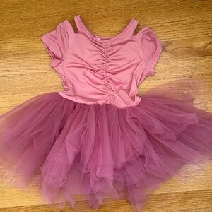 NWT: I Love Plum Pink Leotard with Attached Tutu 8
